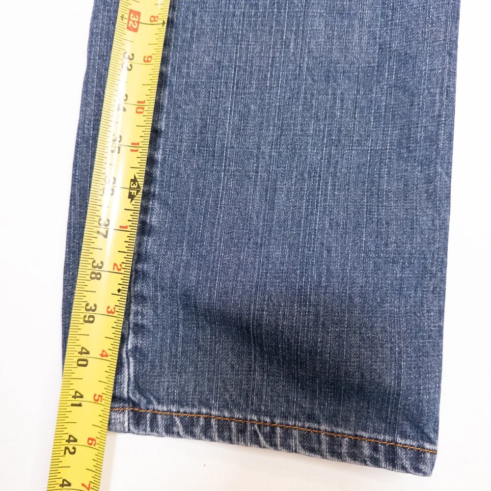 Levis 559 Relaxed Straight Mens 33x34 Blue Denim Jeans Medium Wash